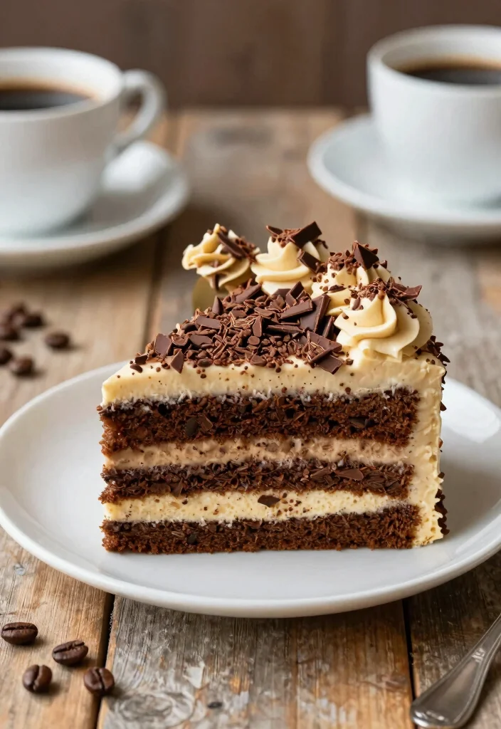 18 Stylish Grown-Up 30s Birthday Cake Ideas - 11. Espresso Coffee Cake 1