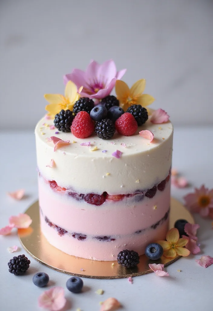 10 Epic Demon Slayer Birthday Cakes That Will Leave You Speechless! - 7. Tamayo's Elegant Cake 1