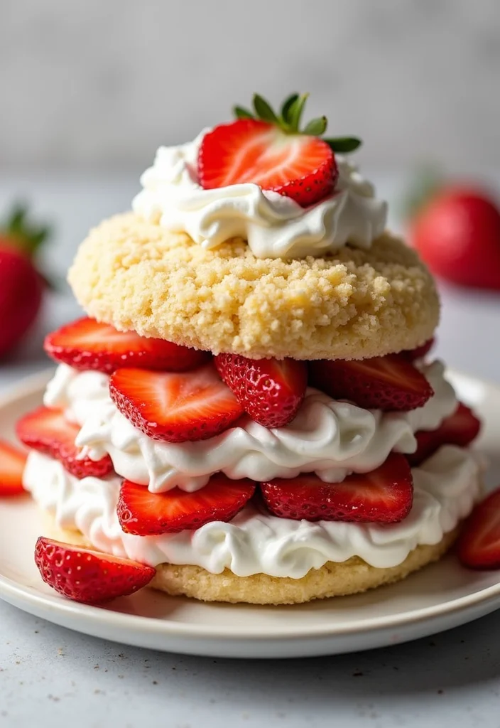 10 Irresistibly Delicious Rice Cake Dessert Ideas That Will Blow Your Mind! - 2. Rice Cake Strawberry Shortcake 1