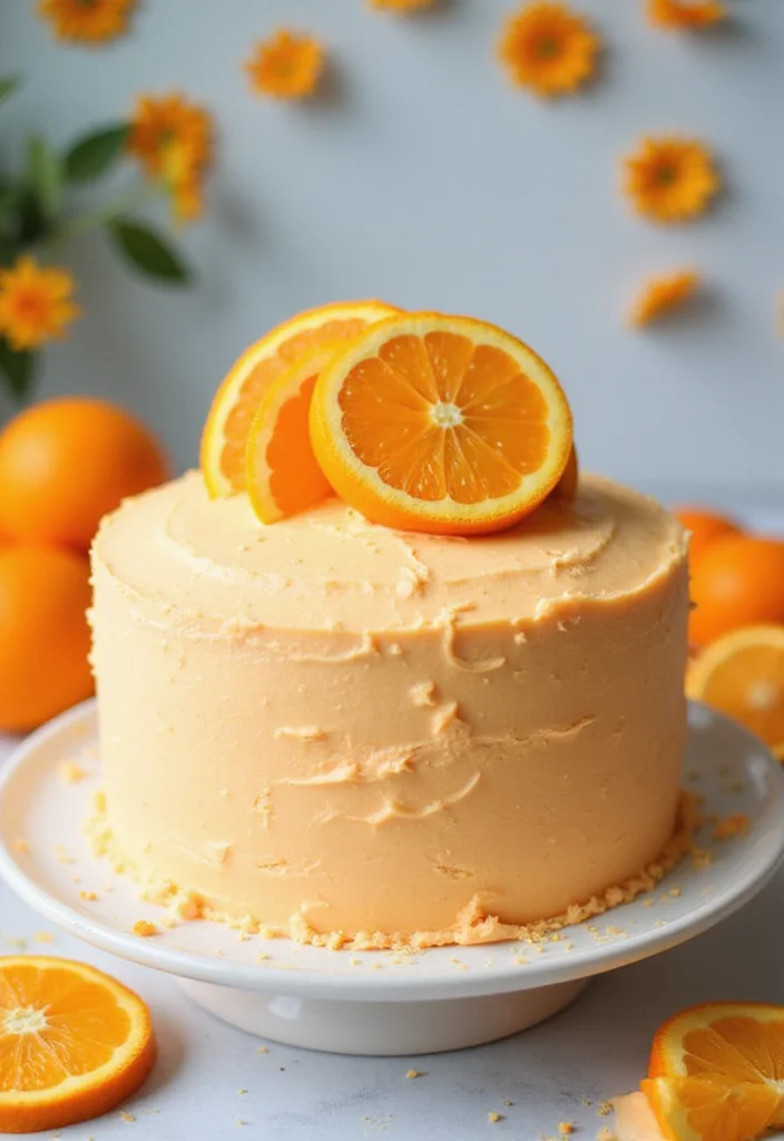 10 Simple Cake Recipes for Boys That Are So Fun, They'll Want to Bake Every Day! - 10. Orange Creamsicle Cake 1