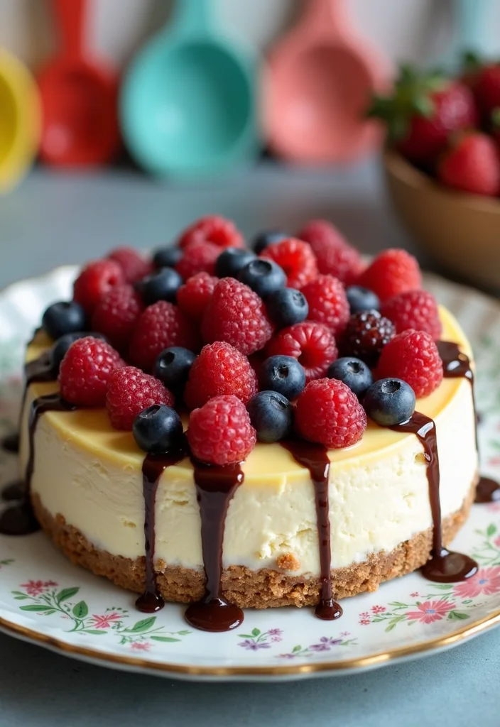 10 Simple Cake Recipes for Boys That Are So Fun, They'll Want to Bake Every Day! - 5. No-Bake Cheesecake 1