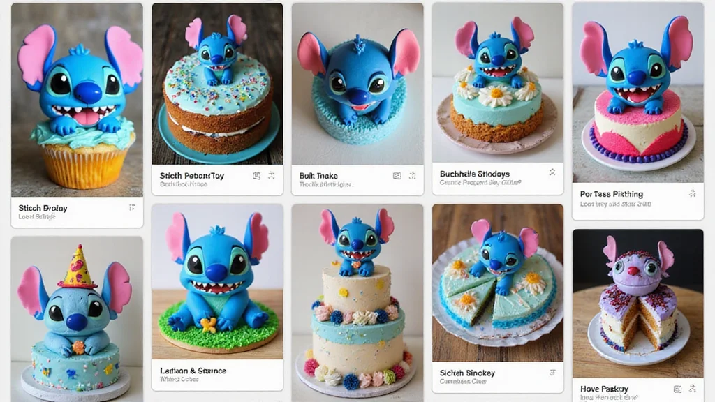 10 Stunning Stitch Birthday Cake Ideas That Will Steal the Show!