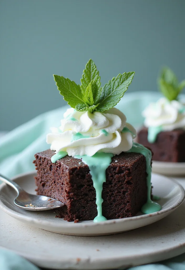 12 Blue Cake Ideas That Will Make Your Special Occasions Unforgettable (You’ll Love #3!) - 11. Blue Mint Chocolate Cake 1