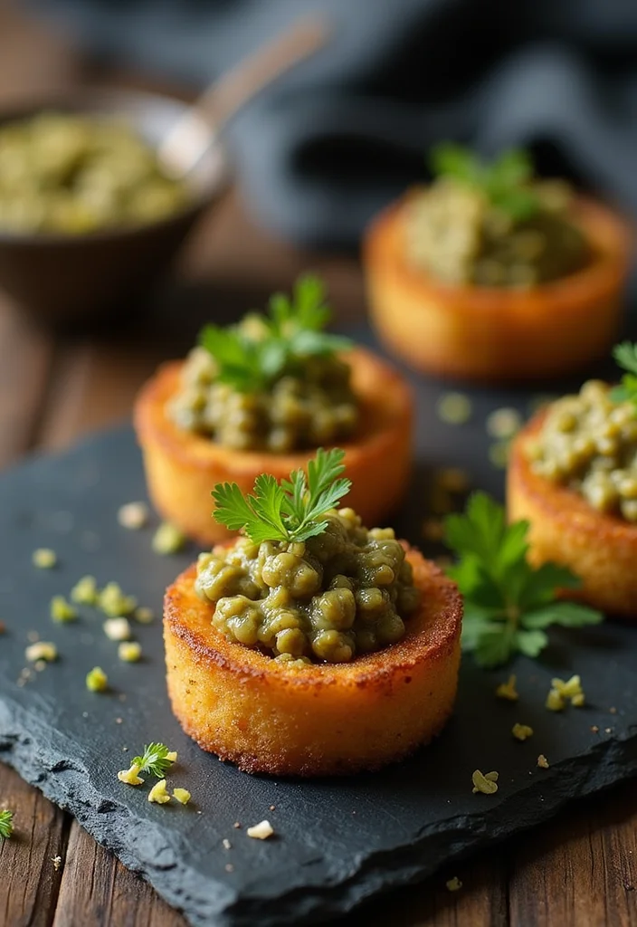 12 Gourmet Mini Cake Salé Apero Ideas for a French Twist on Your Snack Table! - 9. Olive Tapenade Mini Cake Bites 1