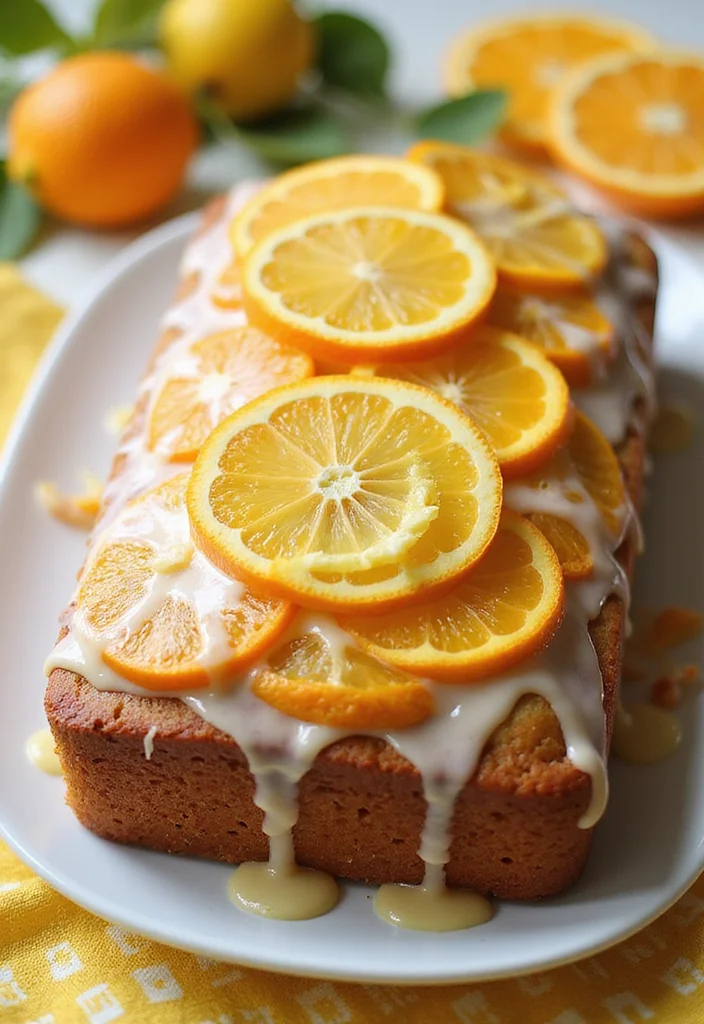 12 Stylish Rectangle Cakes for Men That Are Perfect for Any Celebration! - 11. Citrus Zesty Pound Cake 1