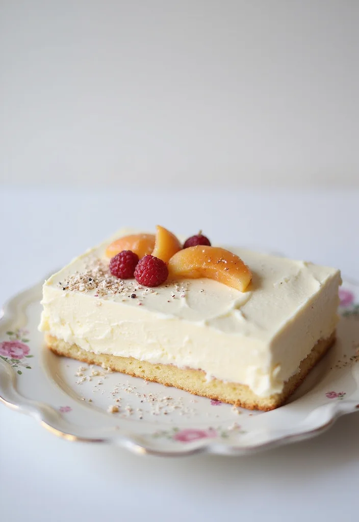 12 Stylish Rectangle Cakes for Men That Are Perfect for Any Celebration! - 6. Classic Vanilla Buttercream Cake 1