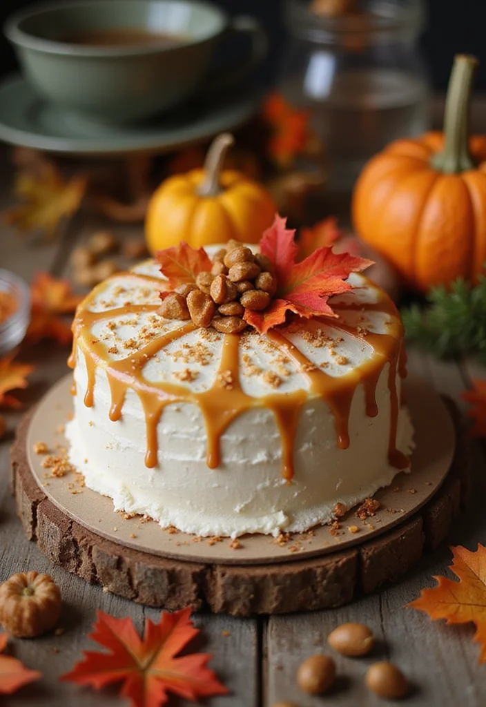 13 Coffee Cake Decoration Techniques You Can Master at Home! - 10. Seasonal Themes 1