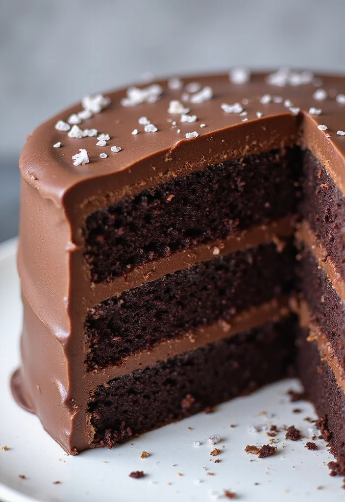 13 Stunning Layered Birthday Cakes That’ll Steal the Show! - 2. Chocolate Ganache Layer Cake 1