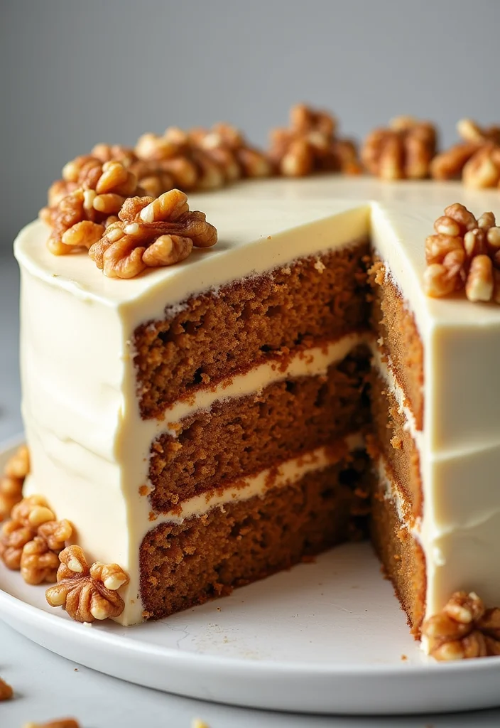 13 Stunning Layered Birthday Cakes That’ll Steal the Show! - 6. Carrot Cake Layer Cake 1