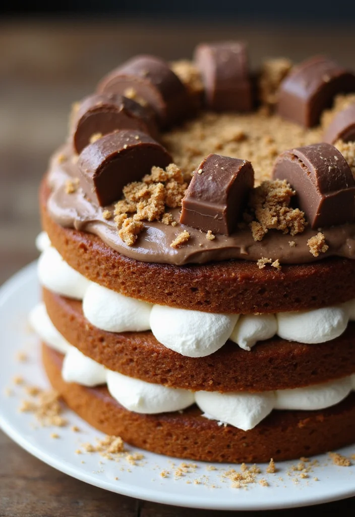 14 Easy School Cake Designs Kids Will Adore (You Won't Believe How Simple They Are!) - 9. S'mores Cake 1