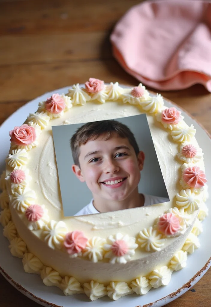 14 Personalized Birthday Cake Ideas for Your 18th Birthday That Are Totally Unique! - 14. Custom Photo Cake 1