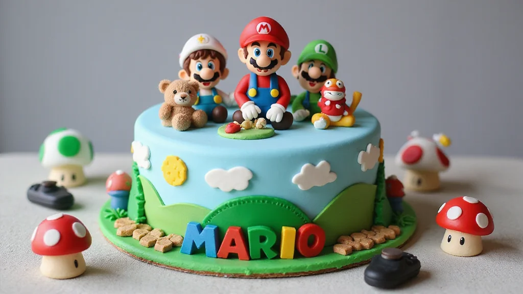 16 Super Mario Cake Tutorials That Will Impress Every Gamer at Your Party!