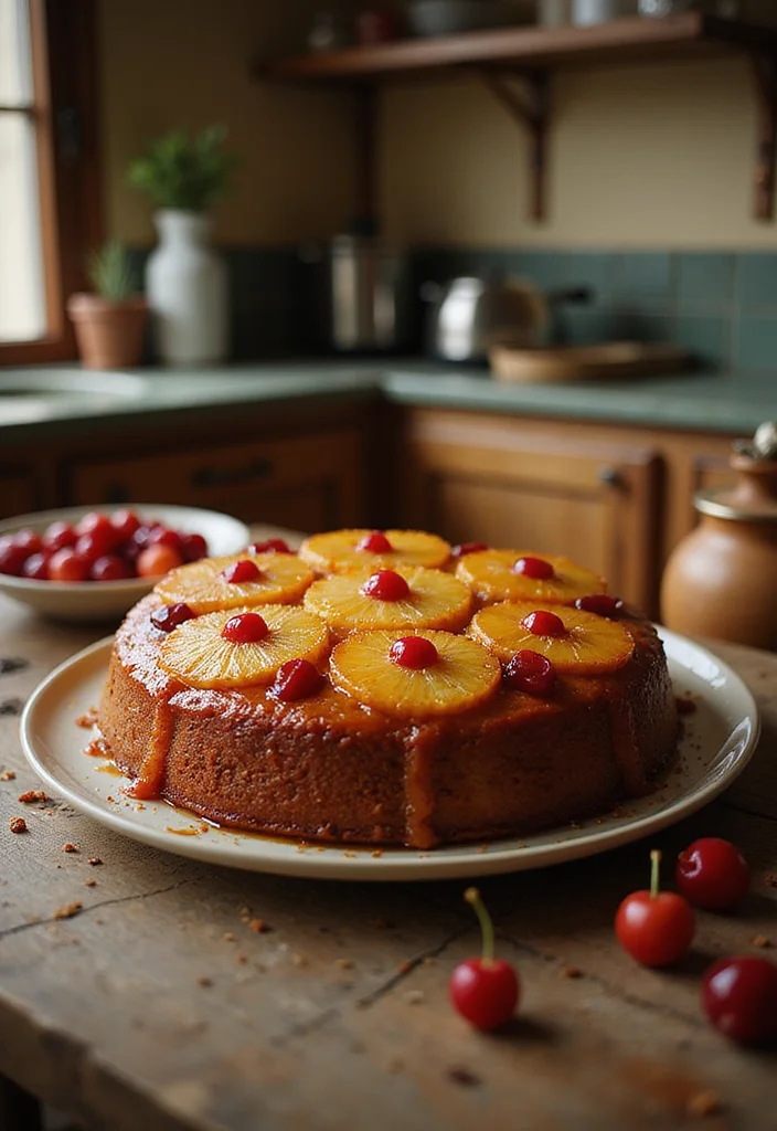 18 Decadent 70s Cake Recipes That Are Totally Worth the Calories! - 1. Classic Pineapple Upside-Down Cake 1