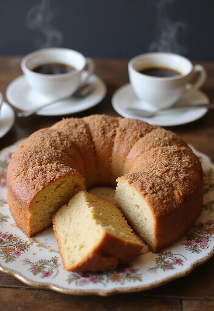 18 Decadent 70s Cake Recipes That Are Totally Worth the Calories! - 11. Coffee Cake with Cinnamon Streusel 1