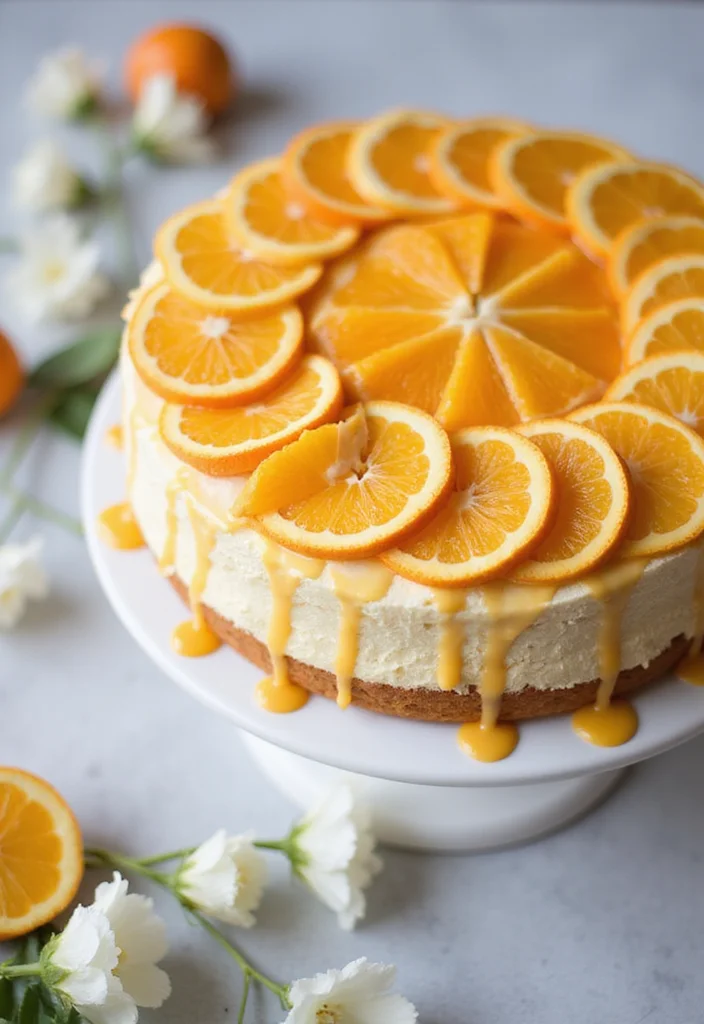 18 Decadent 70s Cake Recipes That Are Totally Worth the Calories! - 12. Orange Chiffon Cake 1