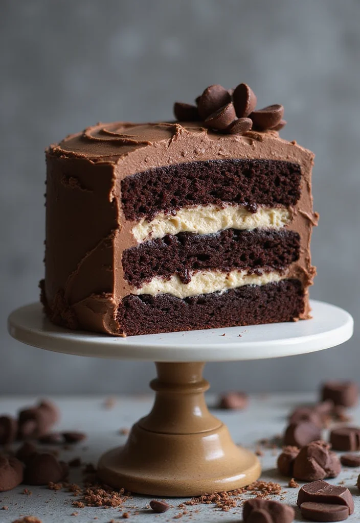18 Decadent 70s Cake Recipes That Are Totally Worth the Calories! - 15. Chocolate Cream Cake 1