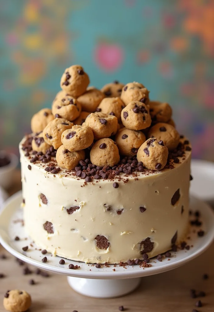 18 Fun and Creative Baddie Cake Ideas That Will WOW Your Guests! - 12. Cookie Dough Baddie Cake 1