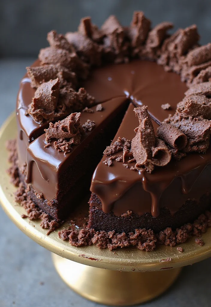 18 Fun and Creative Baddie Cake Ideas That Will WOW Your Guests! - 5. Chocolate Lover's Dream Cake 1