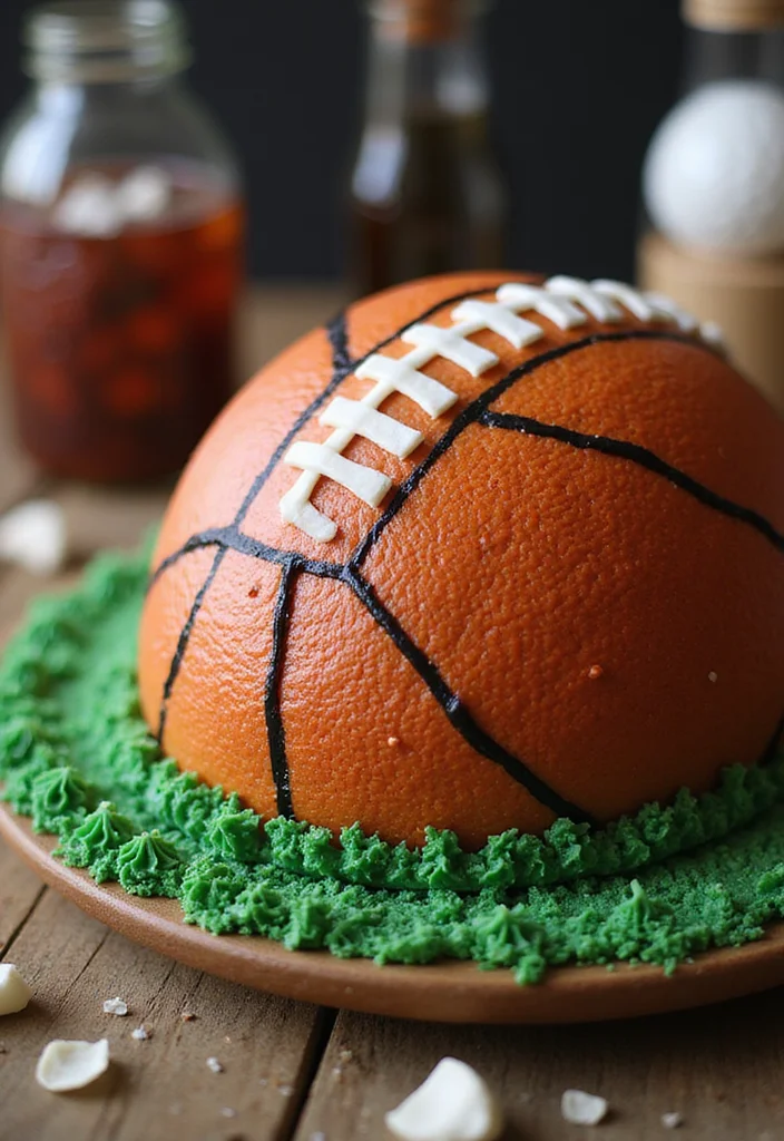18 Hilarious Grooms Cakes That Will Have You in Stitches (Number 8 Is a Must-See!) - 3. The Sports Fanatic 1