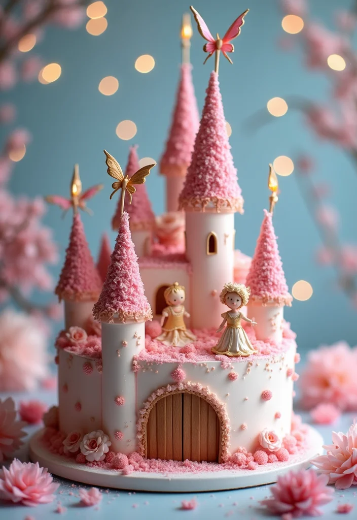 20 Fun and Unique First Birthday Cake Smash Ideas That Will Make Your Photos Pop! (Wait for #6!) - 9. Fairytale Dreams 1