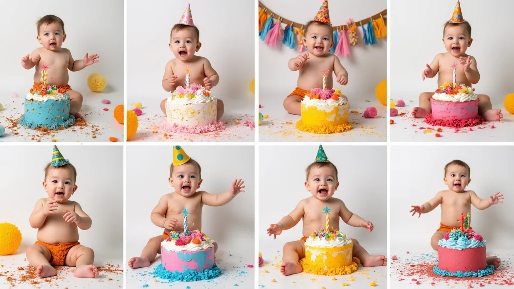 20 Fun and Unique First Birthday Cake Smash Ideas That Will Make Your Photos Pop! (Wait for #6!)