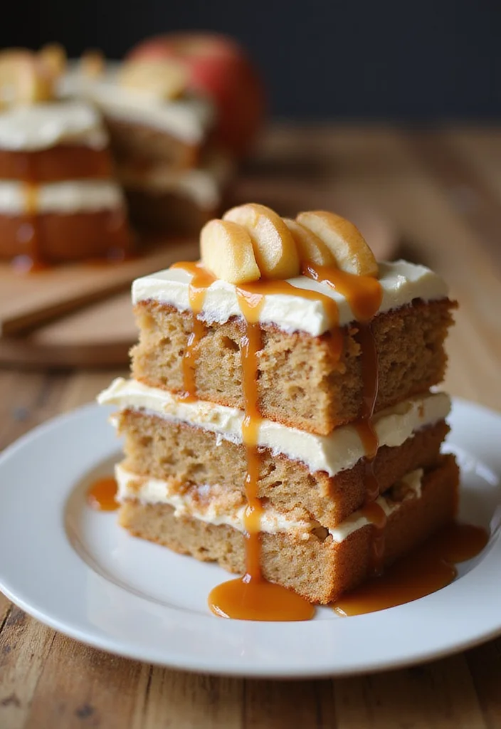 21 Festive Flavor Combinations for 24th Birthday Cakes for Him (Taste the Joy!) - 21. Apple Cinnamon Bliss 1