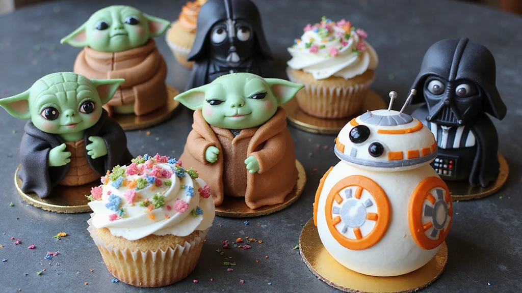 9 Whimsical Star Wars Cake Designs That Are Out of This World!