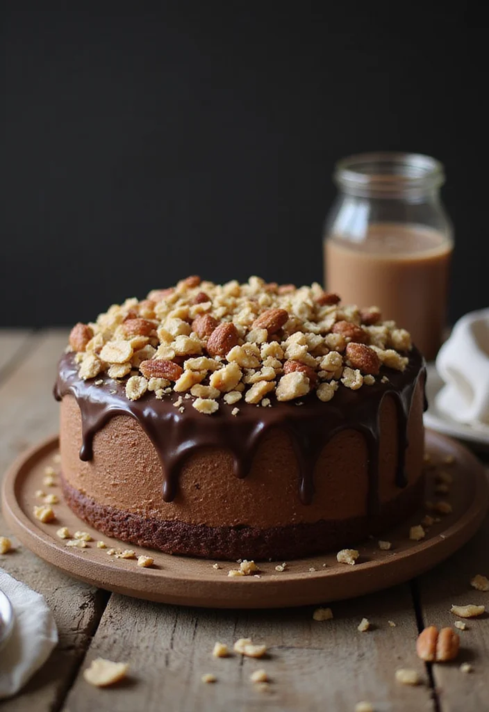 Gourmet Brown Birthday Cake Recipes That Will Make You the Star of the Party! - 4. Nutty Chocolate Cake 1
