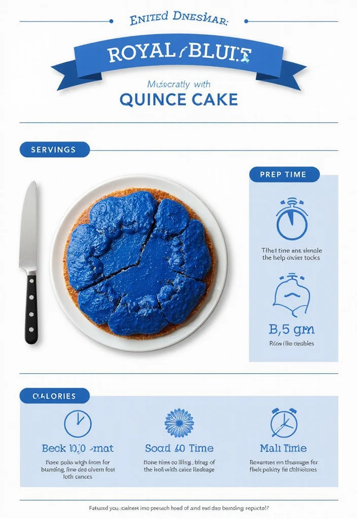 Indulge in the Elegance of a Royal Blue Quince Cake: A Gourmet Experience! - 1. Recipe Overview 1
