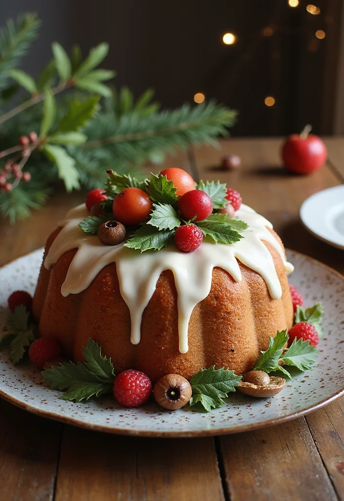 Unlock the Secret to a Stunning Winter Wonderland Cake (Your Guests Will Be Amazed!) - 8. Festive Fruitcake with Marzipan 1