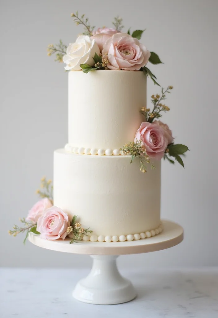 Your Guide to 20 Delectable Lobola Cake Ideas for Every Celebration! - 1. Classic Vanilla Buttercream Lobola Cake 1