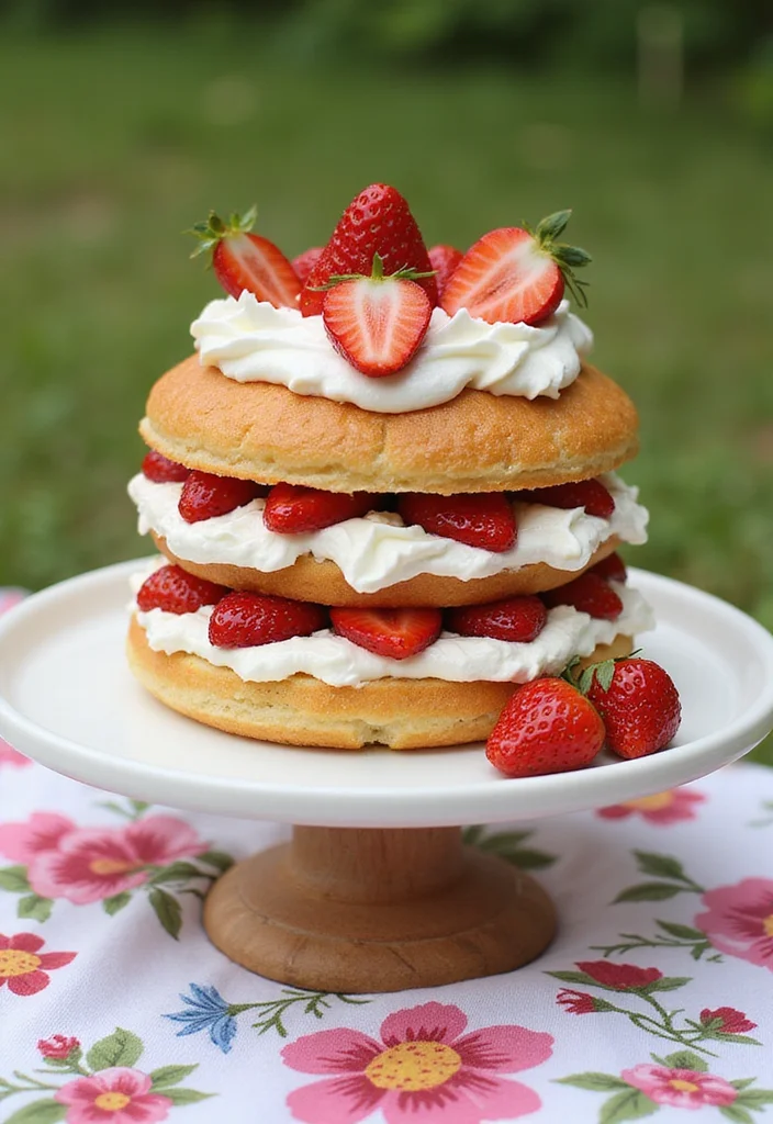 Your Guide to 20 Delectable Lobola Cake Ideas for Every Celebration! - 10. Strawberry Shortcake Lobola Cake 1