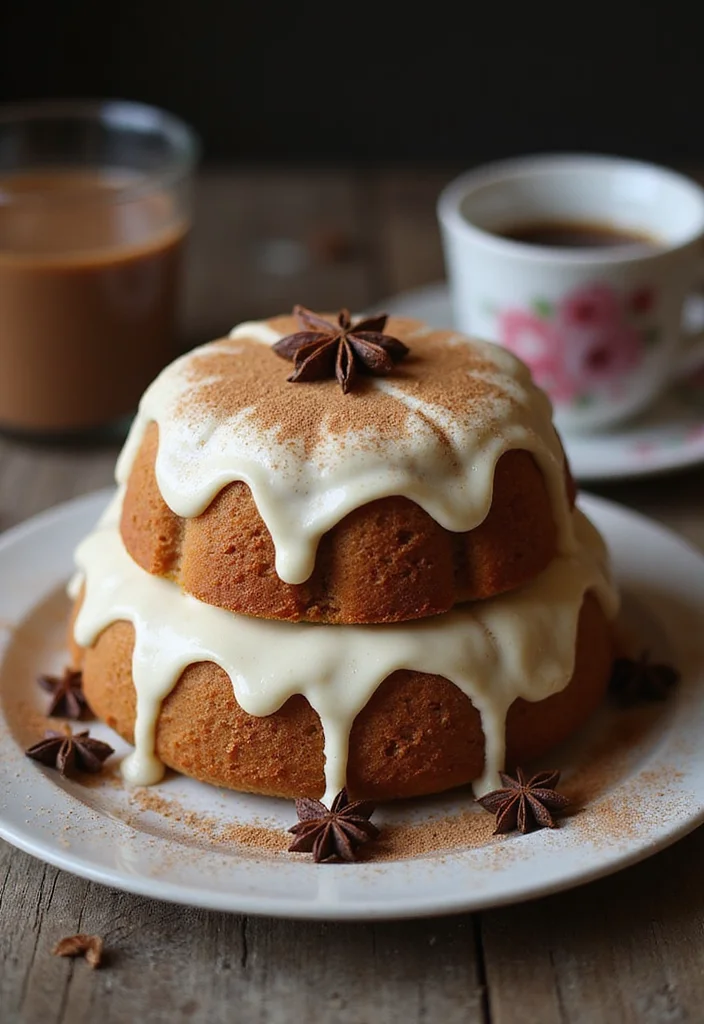 Your Guide to 20 Delectable Lobola Cake Ideas for Every Celebration! - 7. Spiced Chai Lobola Cake with Cinnamon Frosting 1