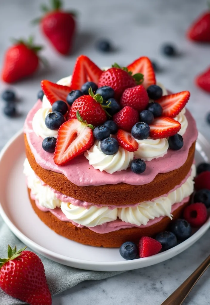 Your Guide to 20 Delectable Lobola Cake Ideas for Every Celebration! - 9. Berry Bliss Lobola Cake 1