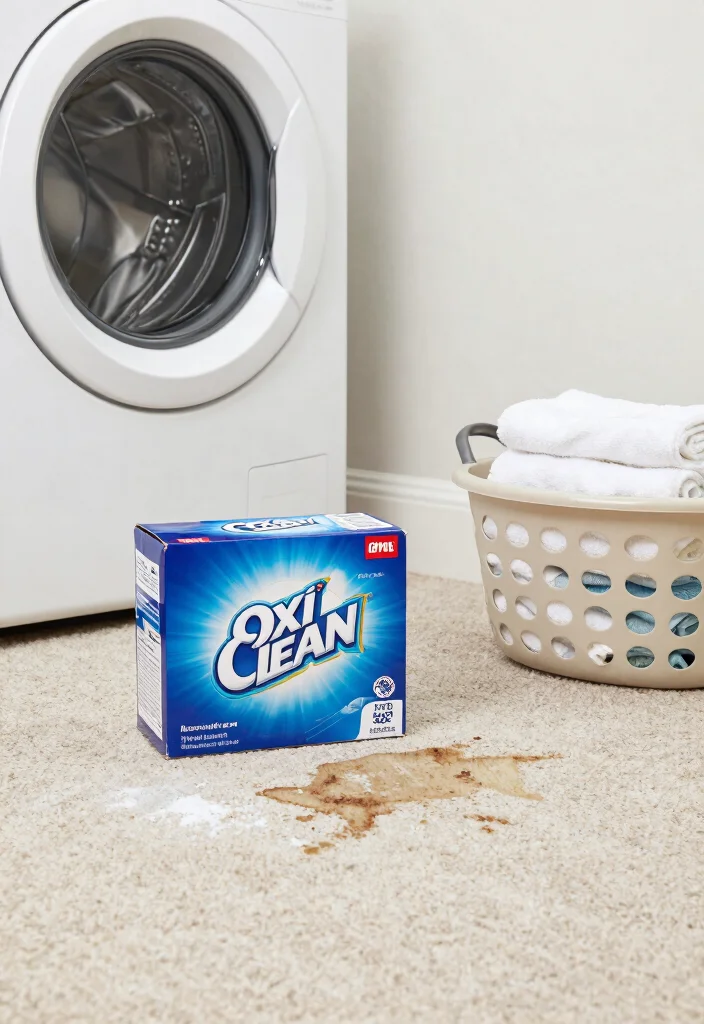 15 Carpet Cleaning Solution Ideas That Actually Work - 11. OxiClean for Banish Stains 1