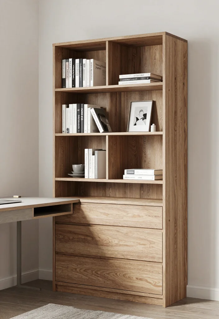 15 Nathan James Bookshelf Ideas With Modern Appeal - 14. The Smart Organizer 1
