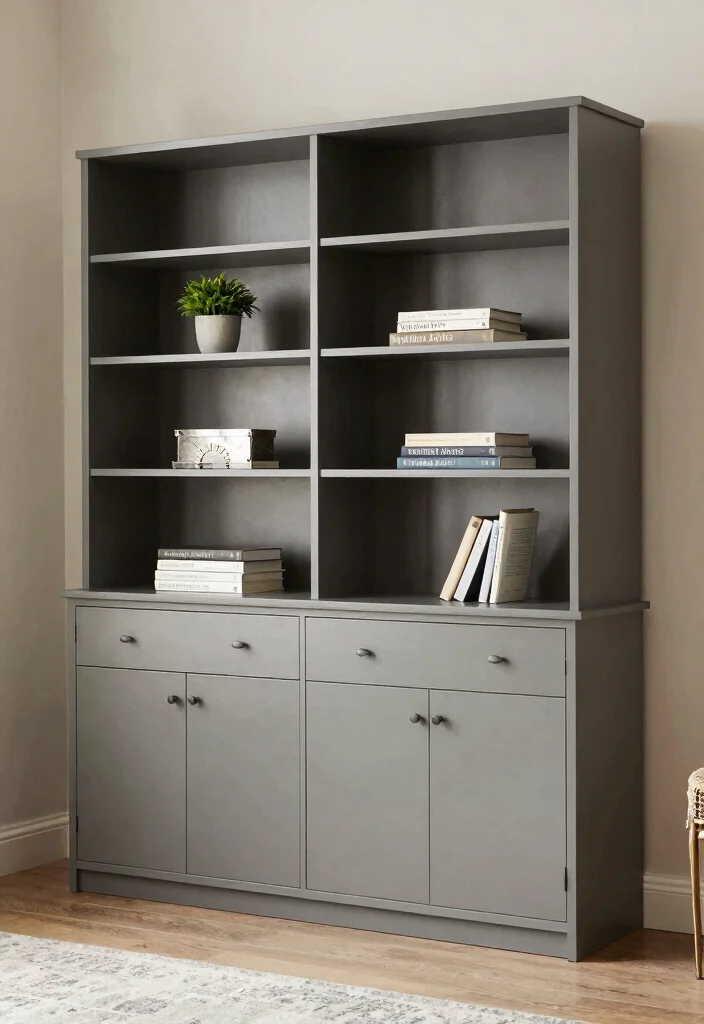 15 Nathan James Bookshelf Ideas With Modern Appeal - 5. The Integrated Storage 1