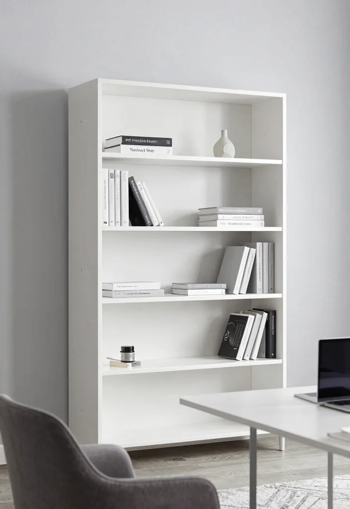 15 Nathan James Bookshelf Ideas With Modern Appeal - 6. The Sleek Minimalist 1