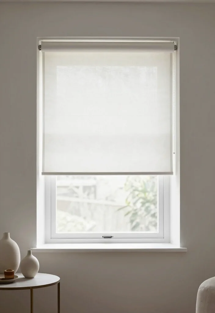 15 Square Bay Window Curtains Ideas With Tailored Style - 7. Minimalist Window Treatments 1