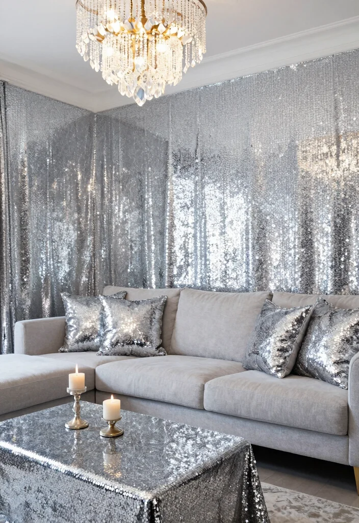 16 Grammy Red Carpet Looks Ideas With Glam Inspiration - 1. Sparkling Silver Sequins 1