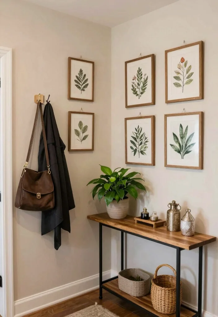 17 Room Decor Drawings Wall Art Ideas With Creative Flair - 13. Botanical Art in Unexpected Places 1