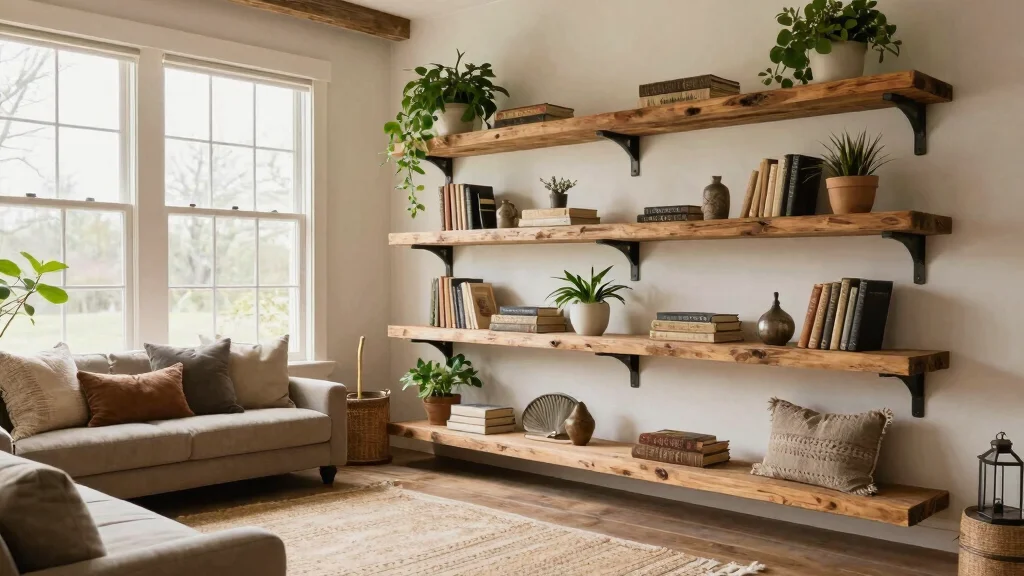 17 Wood Shelf Ideas That Add Natural Warmth