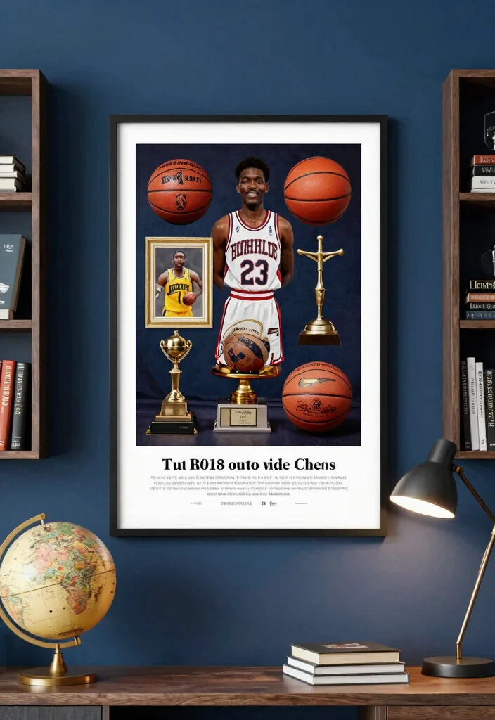 18 Basketball Poster 2026 Trending Ideas With Bold Sports Energy - 11. Basketball Artifacts and Awards 1