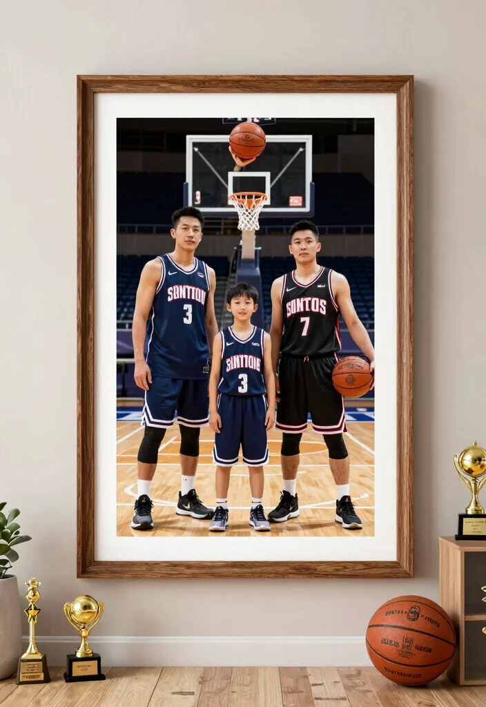 18 Basketball Poster 2026 Trending Ideas With Bold Sports Energy - 6. Customized Family Posters 1