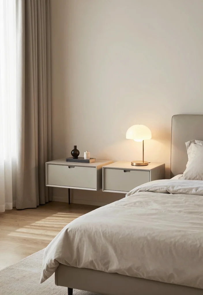 18 Bedroom Ideas Wall Decor Design 2026 Trending That Transform Your Space - 15. Floating Nightstands 1