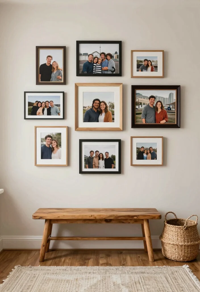 18 Bedroom Ideas Wall Decor Design 2026 Trending That Transform Your Space - 2. Gallery Wall with Personal Touches 1