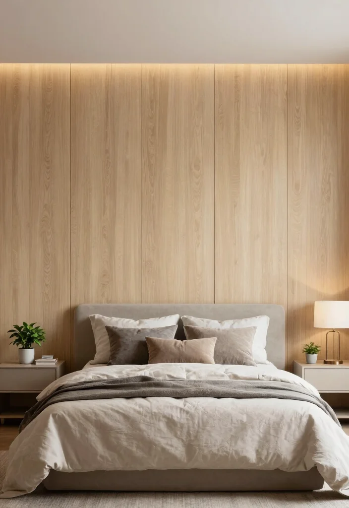 18 Bedroom Ideas Wall Decor Design 2026 Trending That Transform Your Space - 4. Textured Wall Panels 1