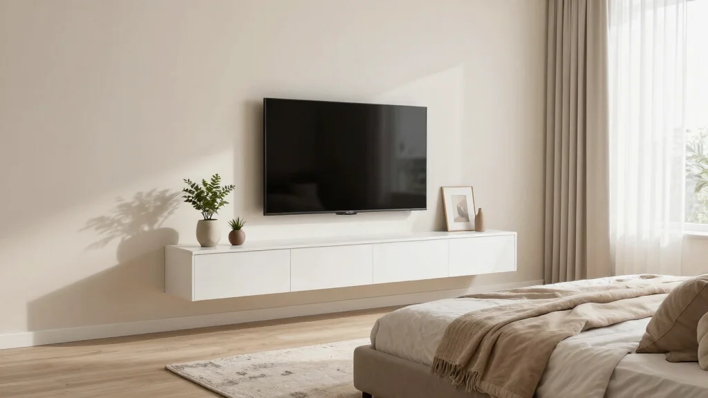 18 Modern TV Unit Ideas for Master Bedrooms with Sleek Finishes