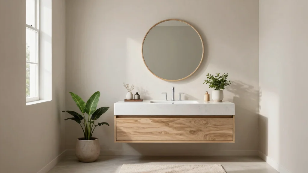18 Round Bathroom Mirrors Ideas With Soft Modern Touch