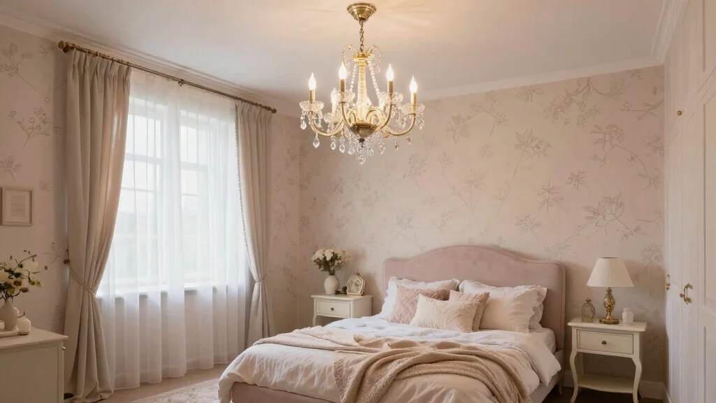 18 Small Bedroom Chandelier Ideas That Add Elegant Glow